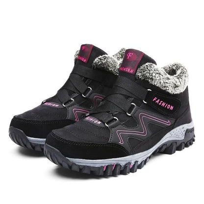 Unisex Winter Boots Aspen | Waterproof, Warm and Non-slip-Dark red-5.5-Nora Luxe