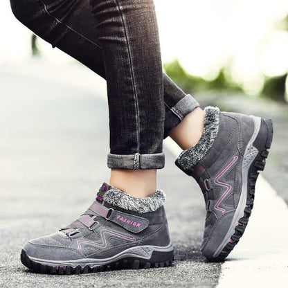 Unisex Winter Boots Aspen | Waterproof, Warm and Non-slip-Dark red-5.5-Nora Luxe