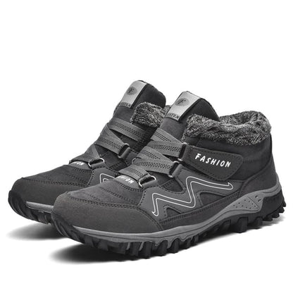 Unisex Winter Boots Aspen | Waterproof, Warm and Non-slip-Gray-5.5-Nora Luxe