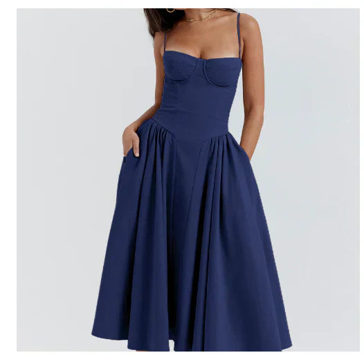 Chic Sleeveless Summer Dress for Women