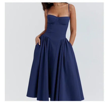 Chic Sleeveless Summer Dress for Women