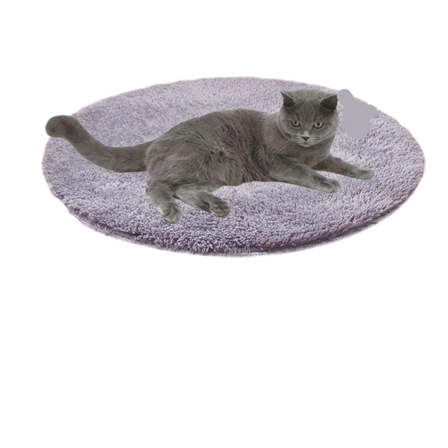 USB Heated Cat Bed - WarmNest-Gray-Nora Luxe