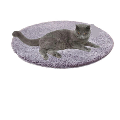 USB Heated Cat Bed - WarmNest-Gray-Nora Luxe