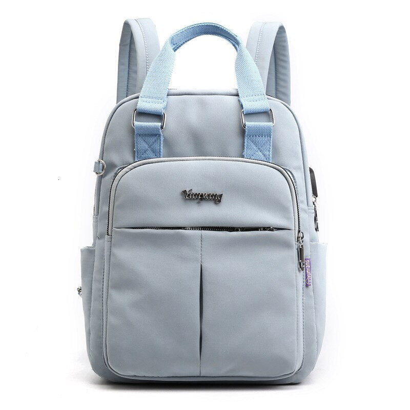 Durable Laptop Backpack with USB Charger and Lock