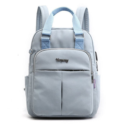 Durable Laptop Backpack with USB Charger and Lock