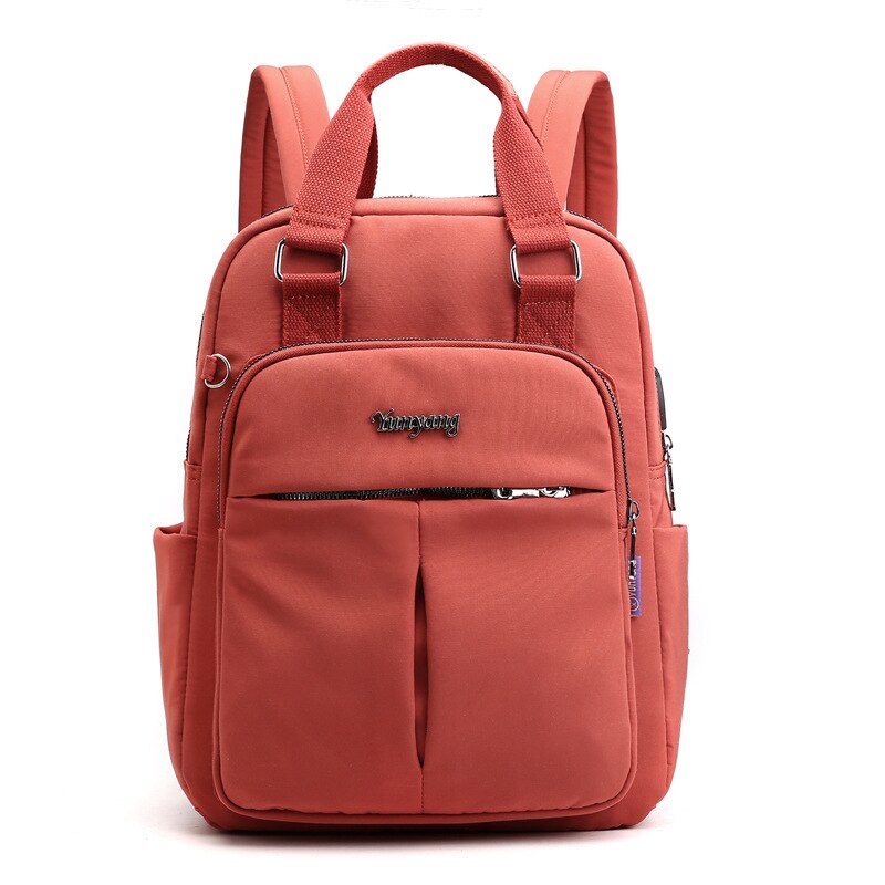Durable Laptop Backpack with USB Charger and Lock