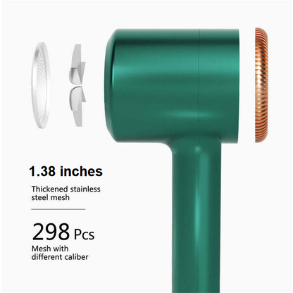 USB RECHARGEABLE LINT REMOVER – FOR CLOTHING AND TEXTILES-Green-Nora Luxe