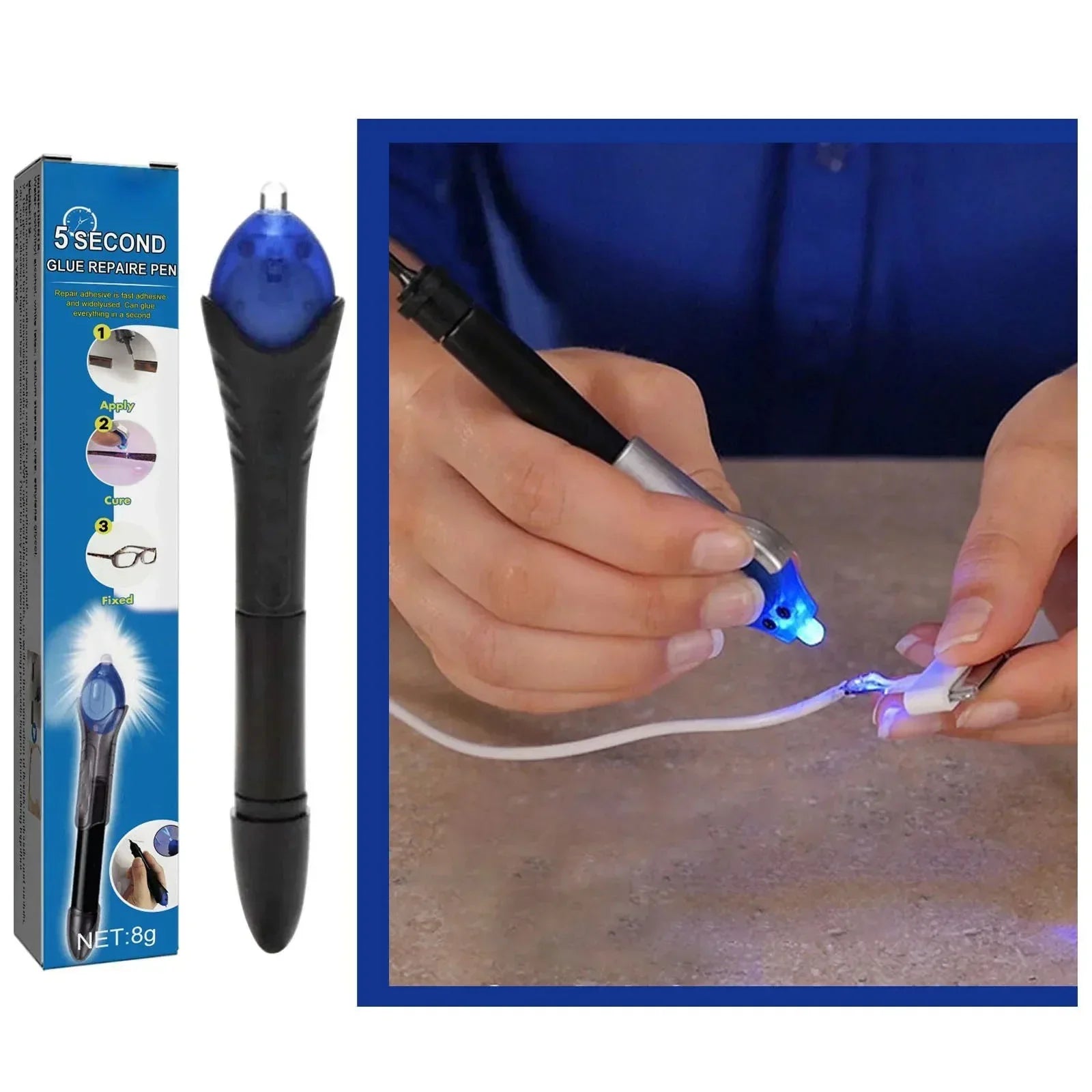 Fast Bonding UV Glue Pen - Pexav