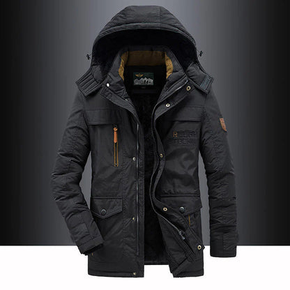 Insulated Waterproof Men's Parka Coat - Nocini