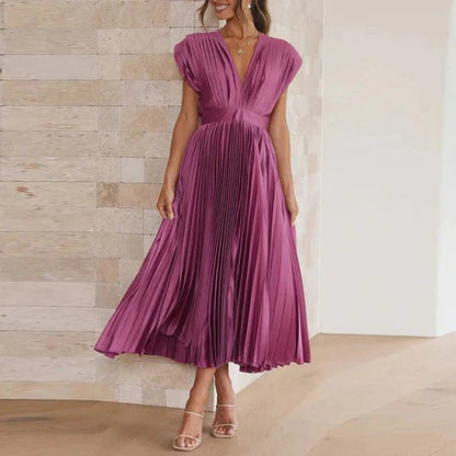 Low Cut Sleeveless Dress