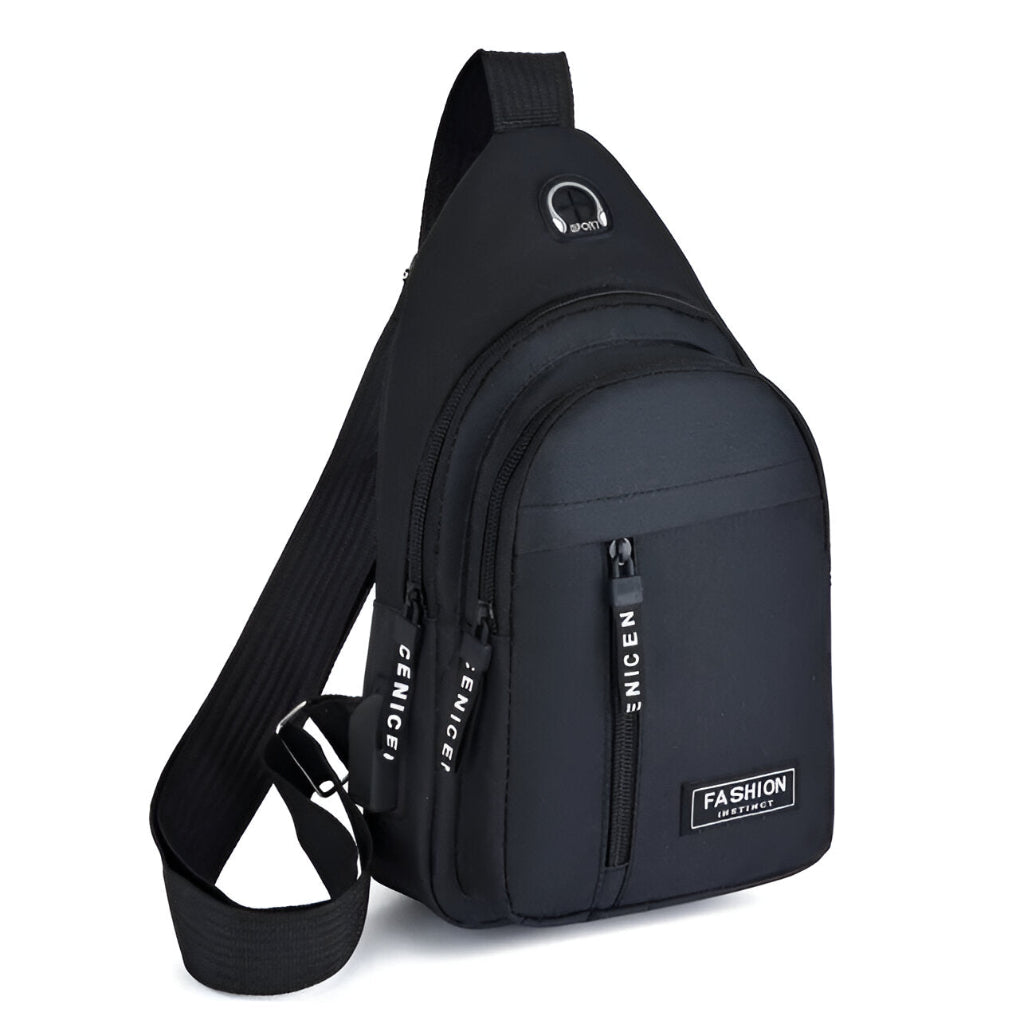 Small Lightweight Sling Backpack, Adjustable Cross Body Purse - Olytrend