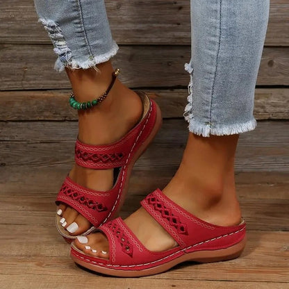 Relaxed Fit Warm Weather Sandals - Nocini