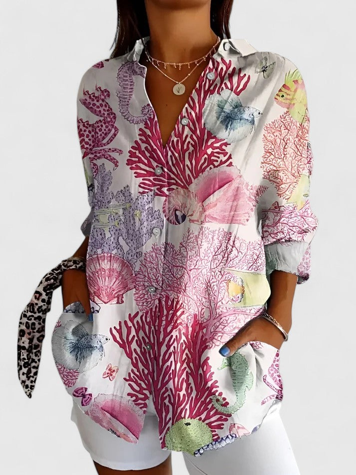 Chic Women's Fashion Blouse