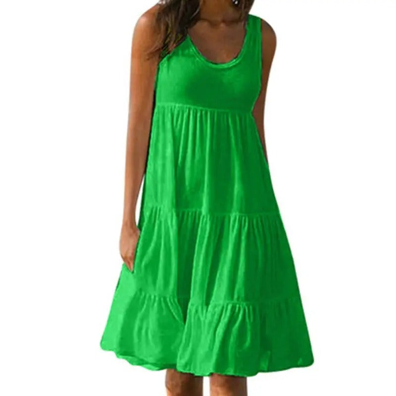 Sleek Fitted Backless Evening Dress - Olytrend