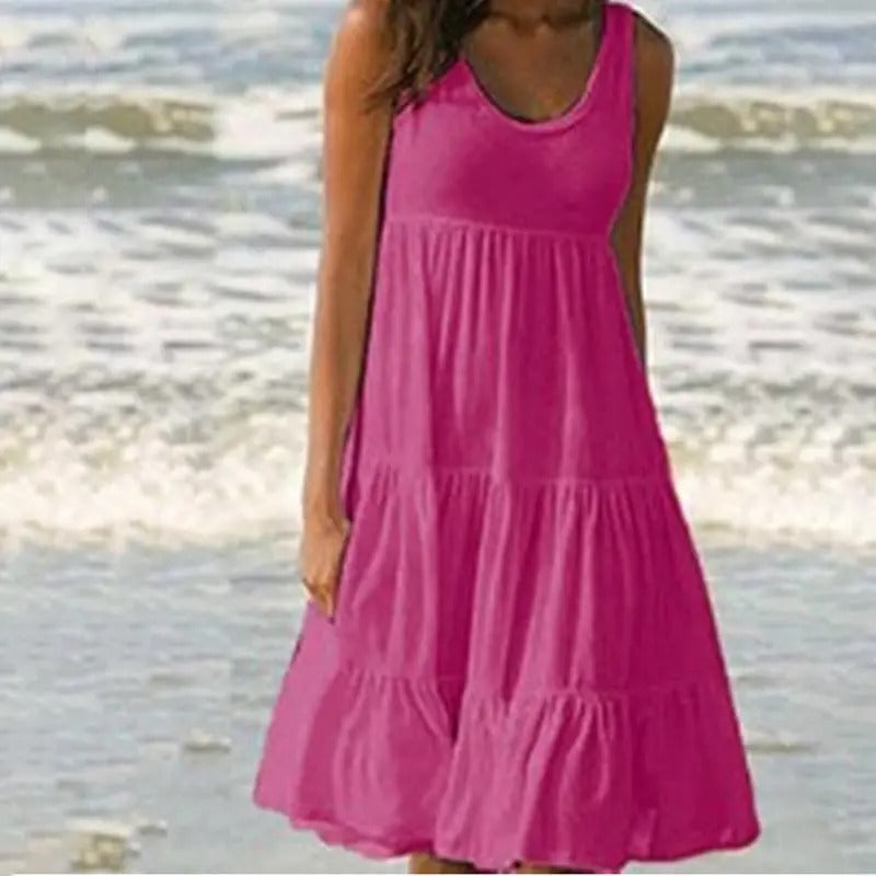 Sleek Fitted Backless Evening Dress