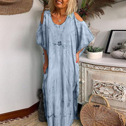 Comfy Maxi Dress for Women - Relaxed Fit - Nocini