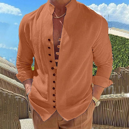 Relaxed Fit Men's Breathable Casual Shirt