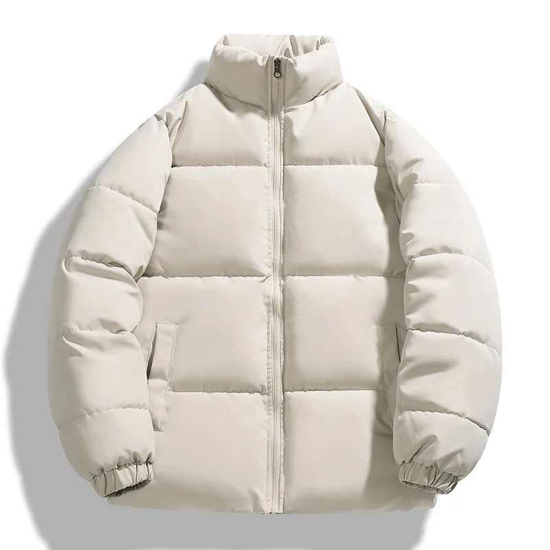 Men's Thick Quilted Puffer Coat - Nocini