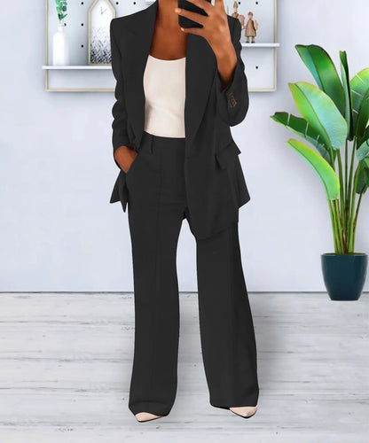 Classic Fit Women's Business Suit Set