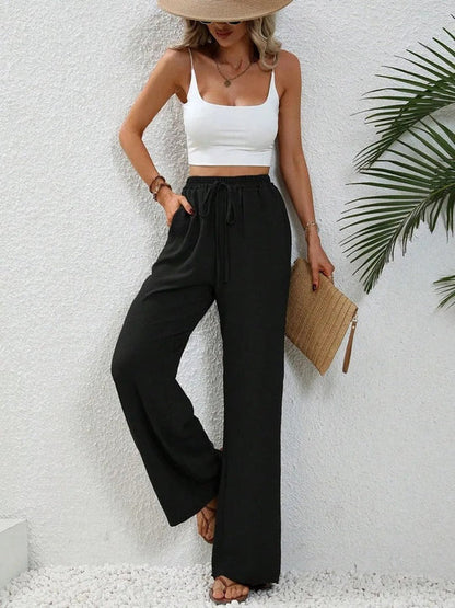 Lightweight Women's Casual Straight Pants