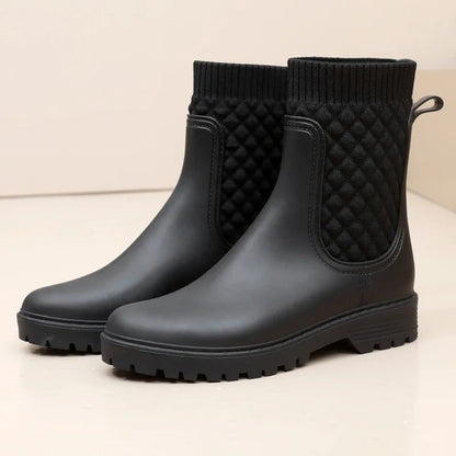 Warm Fuzzy Low Heel Ankle Boots for Women - Nocini