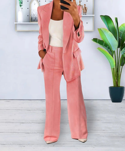 Classic Fit Women's Business Suit Set