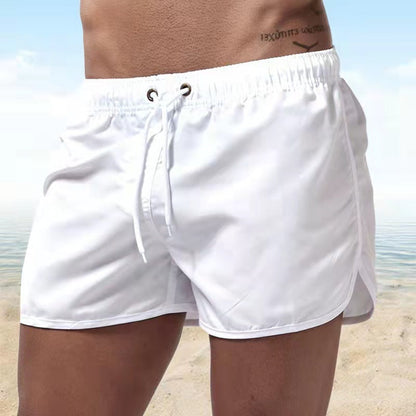 Comfortable Men's Swim Trunks Quick Dry Mid Length