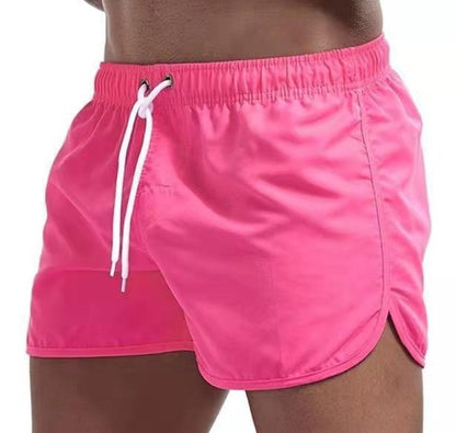 Comfortable Men's Swim Trunks Quick Dry Mid Length