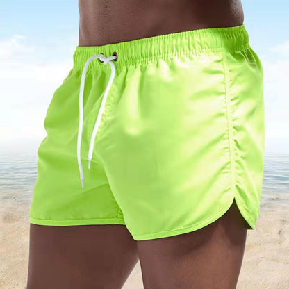 Comfortable Men's Swim Trunks Quick Dry Mid Length