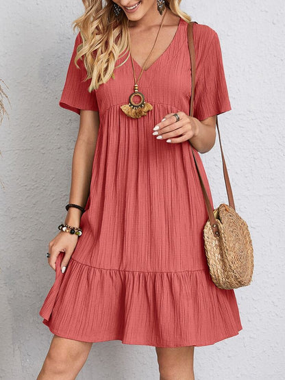 Flattering Maternity Dress with Tummy Coverage