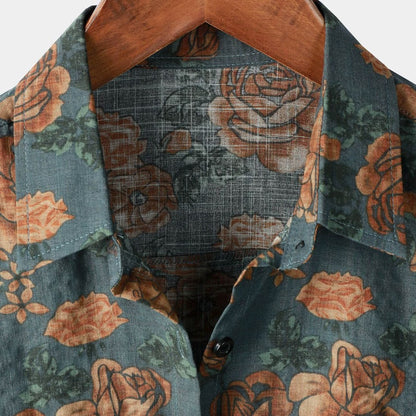Floral Print Woman Shirt