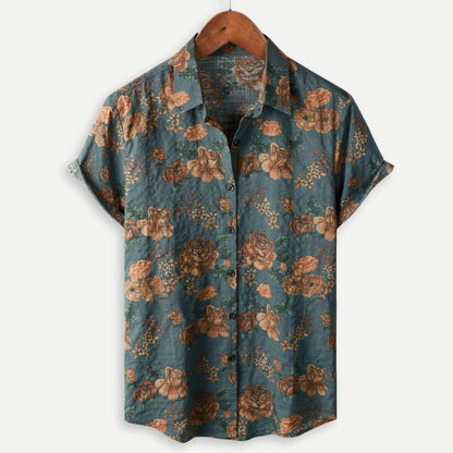 Floral Print Woman Shirt - Pexav