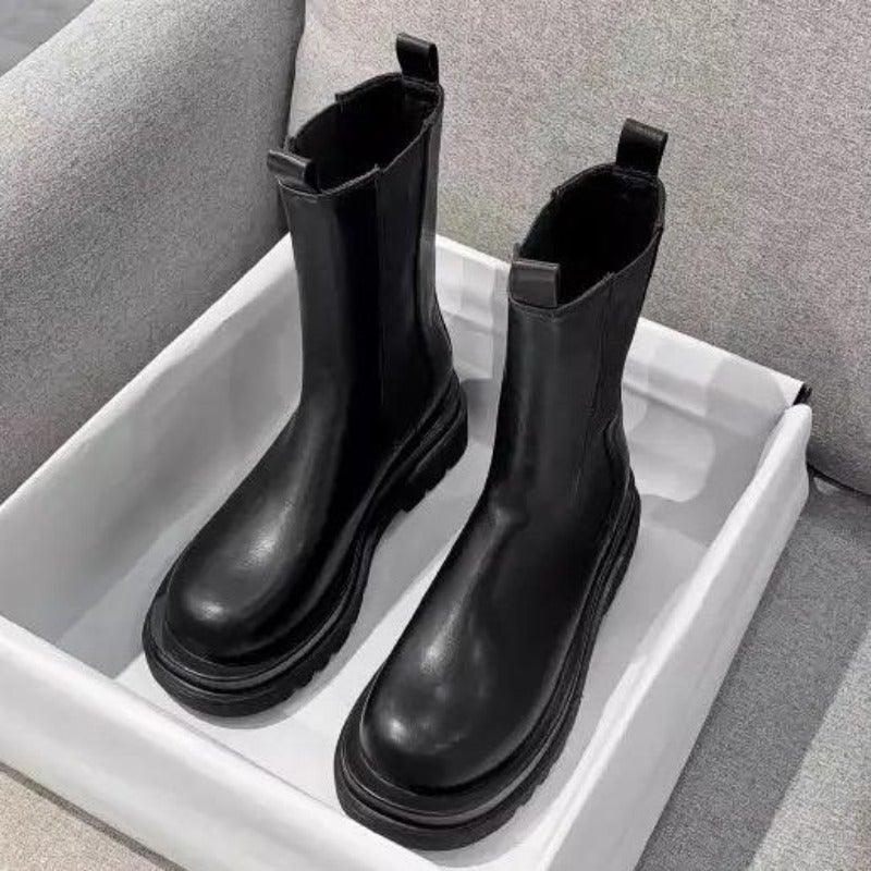 Timeless Leather Ankle Boots