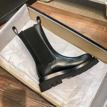 Timeless Leather Ankle Boots