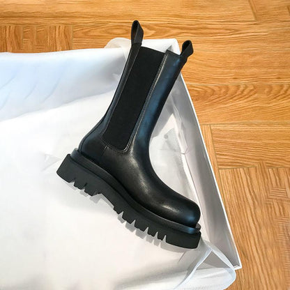 Timeless Leather Ankle Boots