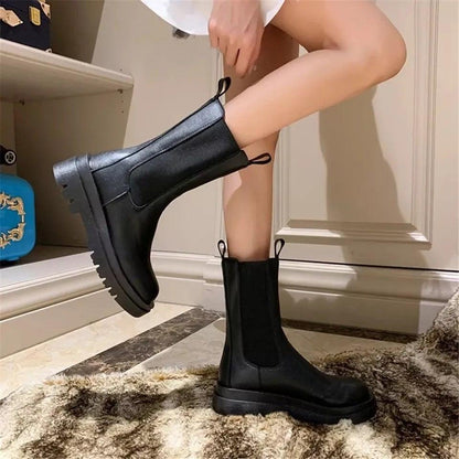Timeless Leather Ankle Boots