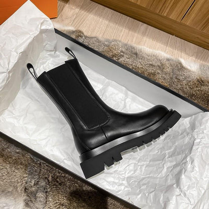 Timeless Leather Ankle Boots