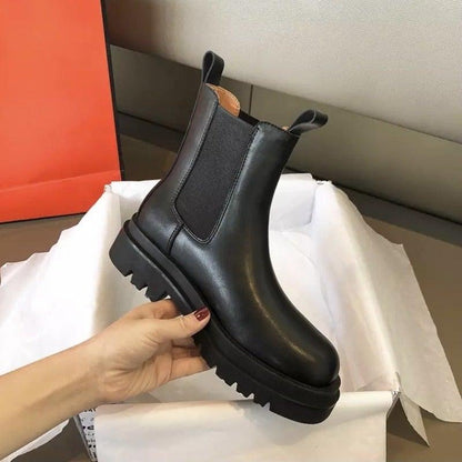Timeless Leather Ankle Boots