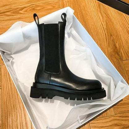 Timeless Leather Ankle Boots