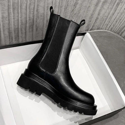 Timeless Leather Ankle Boots