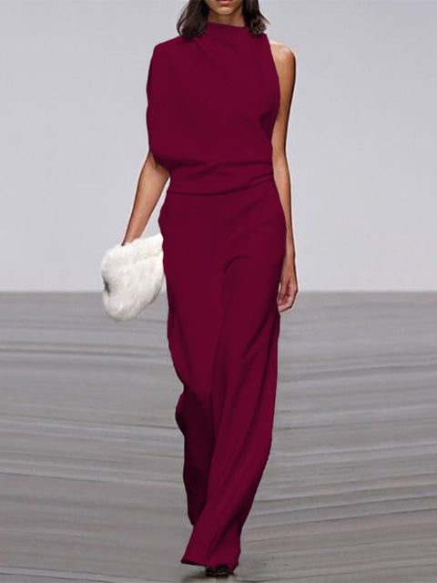 Versatile Summer Dress - Ella-Bordeaux red-2-Nora Luxe