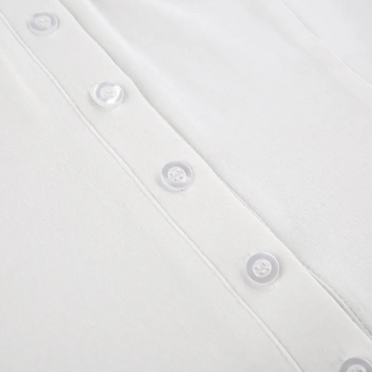 Versatile White Ladies Blouse - Nova-XS-Nora Luxe