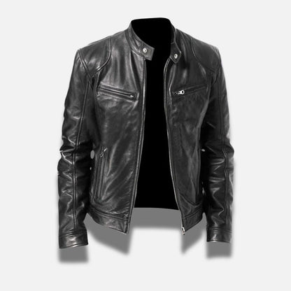 Slim Fit Mens Racer Jacket - Nocini
