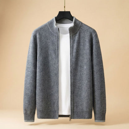 Image of Victor | Men's Zip-Up Sweater