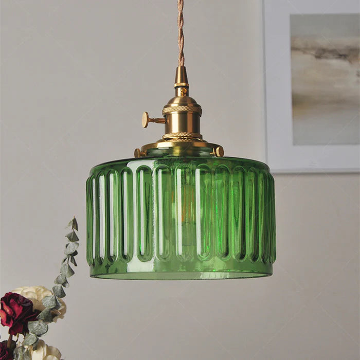 Classic Glass Drop Pendant Light - Pexav