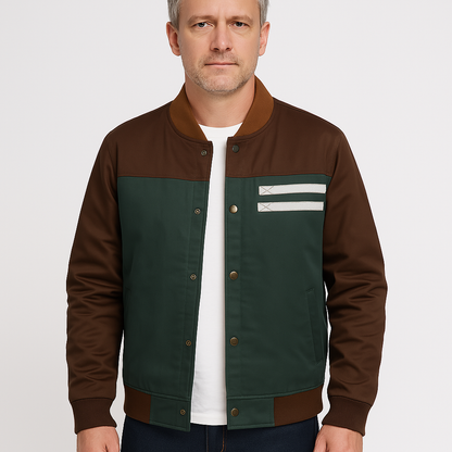 Classic Mens Zip Up Jacket - Nocini