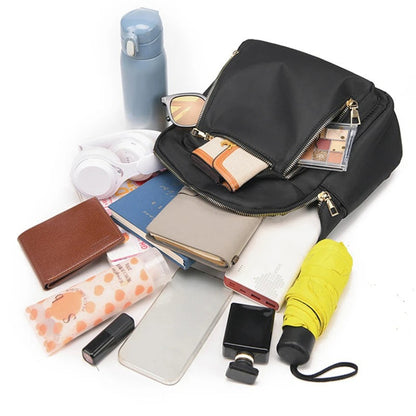 Ladies Synthetic Leather Hiking Bag