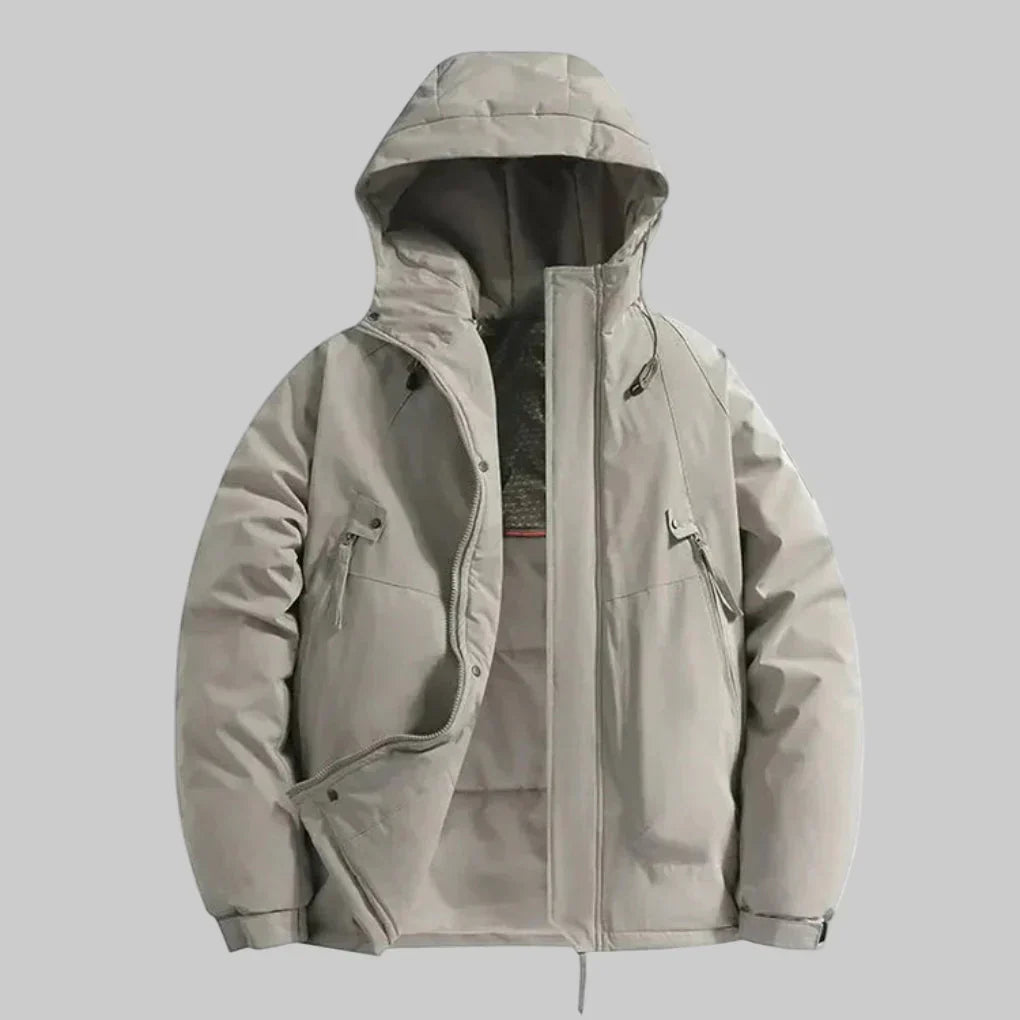 Waterproof Thermal Hooded Coat - Olytrend
