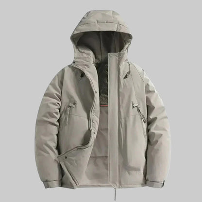 Waterproof Thermal Hooded Coat - Olytrend