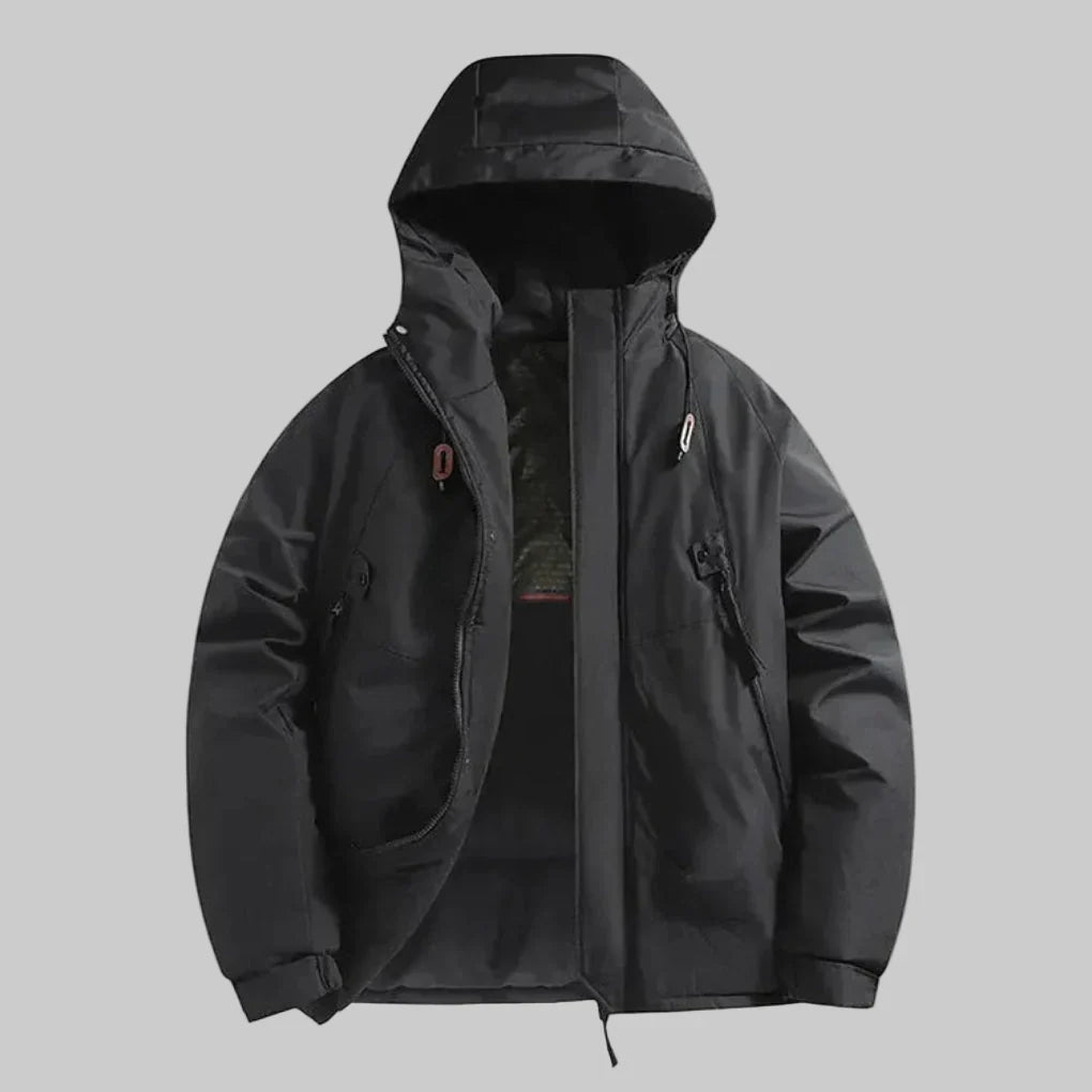 Warm Waterproof Hooded Coat